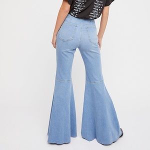 Free People Just Float On Flare Jeans